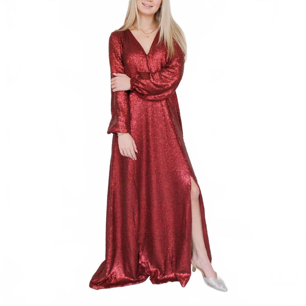 NEW IN-LOOM vera dress in cherry red